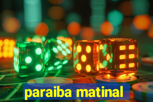 paraiba matinal